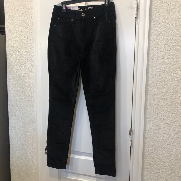 Seven 7 - Tummy less High Rise Skinny Velvet Pants - Picture 6 of 6